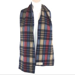 Vintage Plaid Warm Unisex Scarf